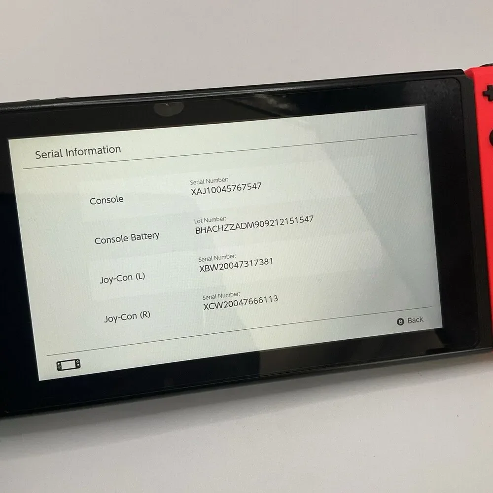 Nintendo Switch HAC-001 V1 XAJ100 Japan CIB Neon Blue Red Complete Tested